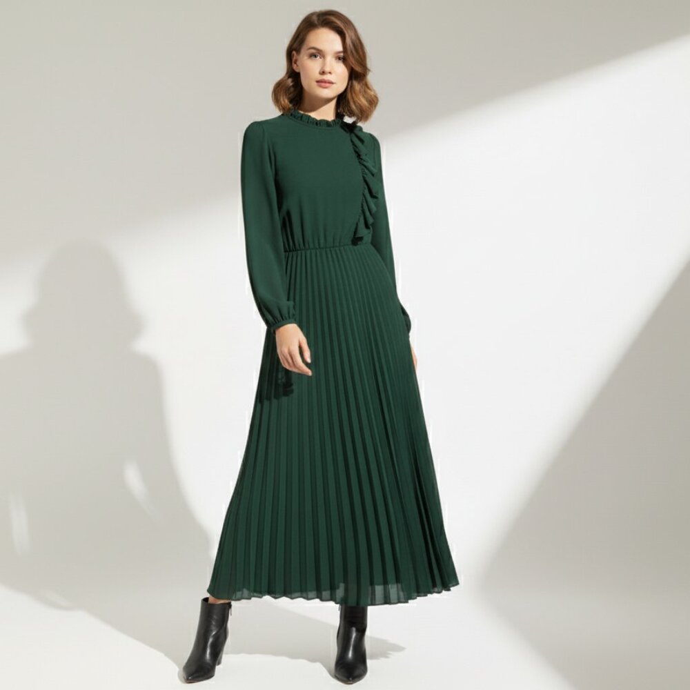 Women Dress Philharmonie by Grace Green Tulle Ruffle Size M NWT